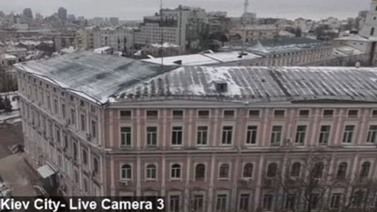 Temperaturile au scăzut sub zero la Kiev / Vremea rea se adaugă problemelor, pe măsură ce trupele ruse se apropie de capitala Ucrainei