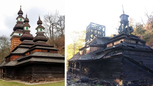 A ars biserica românească din Praga. Monumentul istoric data din secolul al XVII-lea