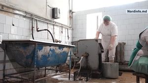 VIDEO | Ministrul Sănătății din Moldova, în lacrimi după ce a vizitat blocul alimentar de la spitalul din Bălți: „Mi-i rușine”
