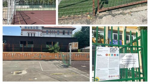 FOTOREPORTAJ Curțile școlilor, cu lacăt în vacanță, deși ar trebui să fie deschise conform legii/ Ce se întâmplă în cele 6 sectoare ale Capitalei