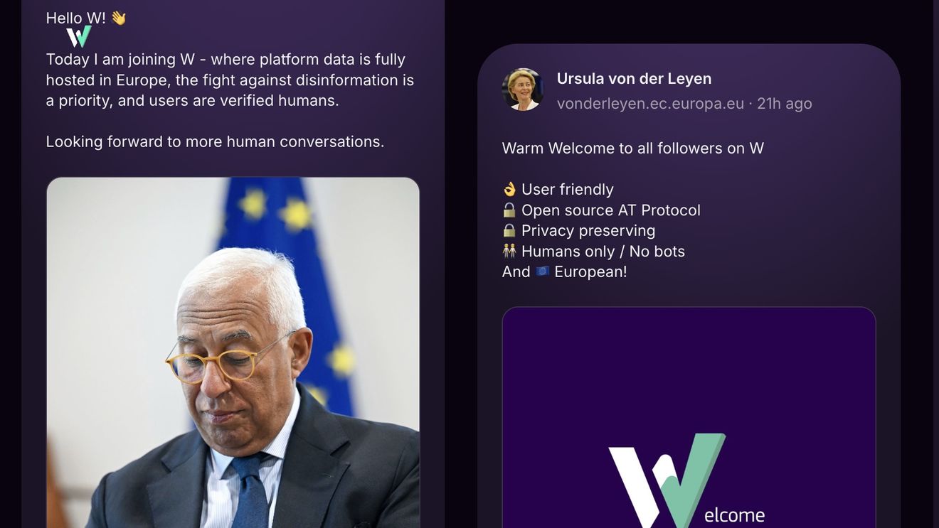 Comisia Europeană şi responsabilii instituţiilor UE şi-au făcut cont pe reţeaua socială W, "alternativa europeană" la X