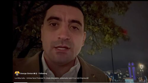 Simion, de la Alba Iulia: Dacă voi avea încrederea colegilor voi fi ales președinte al AUR