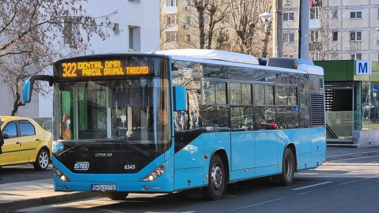 Patru linii de autobuz din Capitală, deviate la prânz pentru desfășurarea inaugurării monumentului "Ecaterina Teodoroiu"