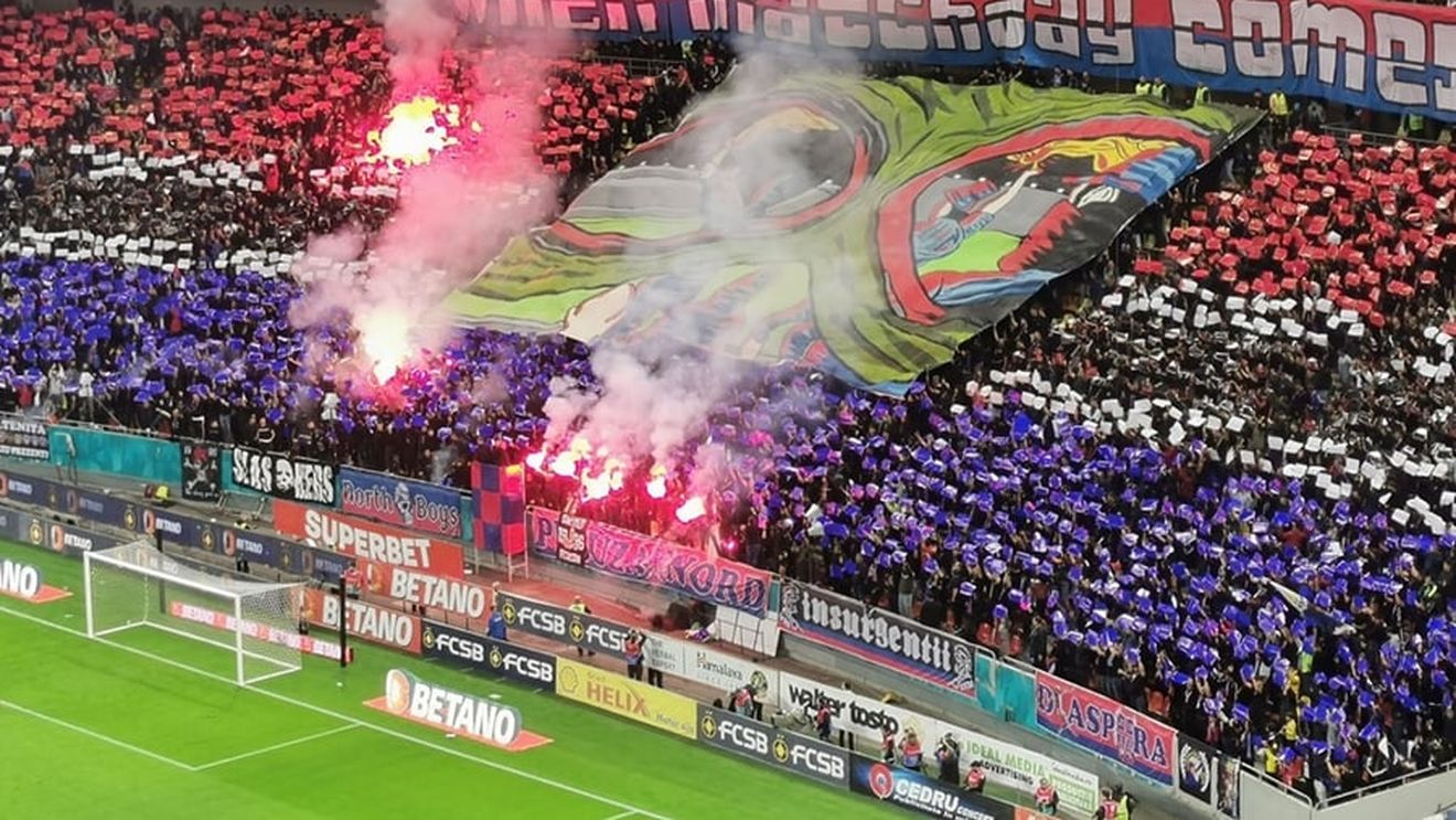 FCSB câștigă în fața Universității Craiova, scor 1-0 / Gol din penalti, marcat de Florin Tănase