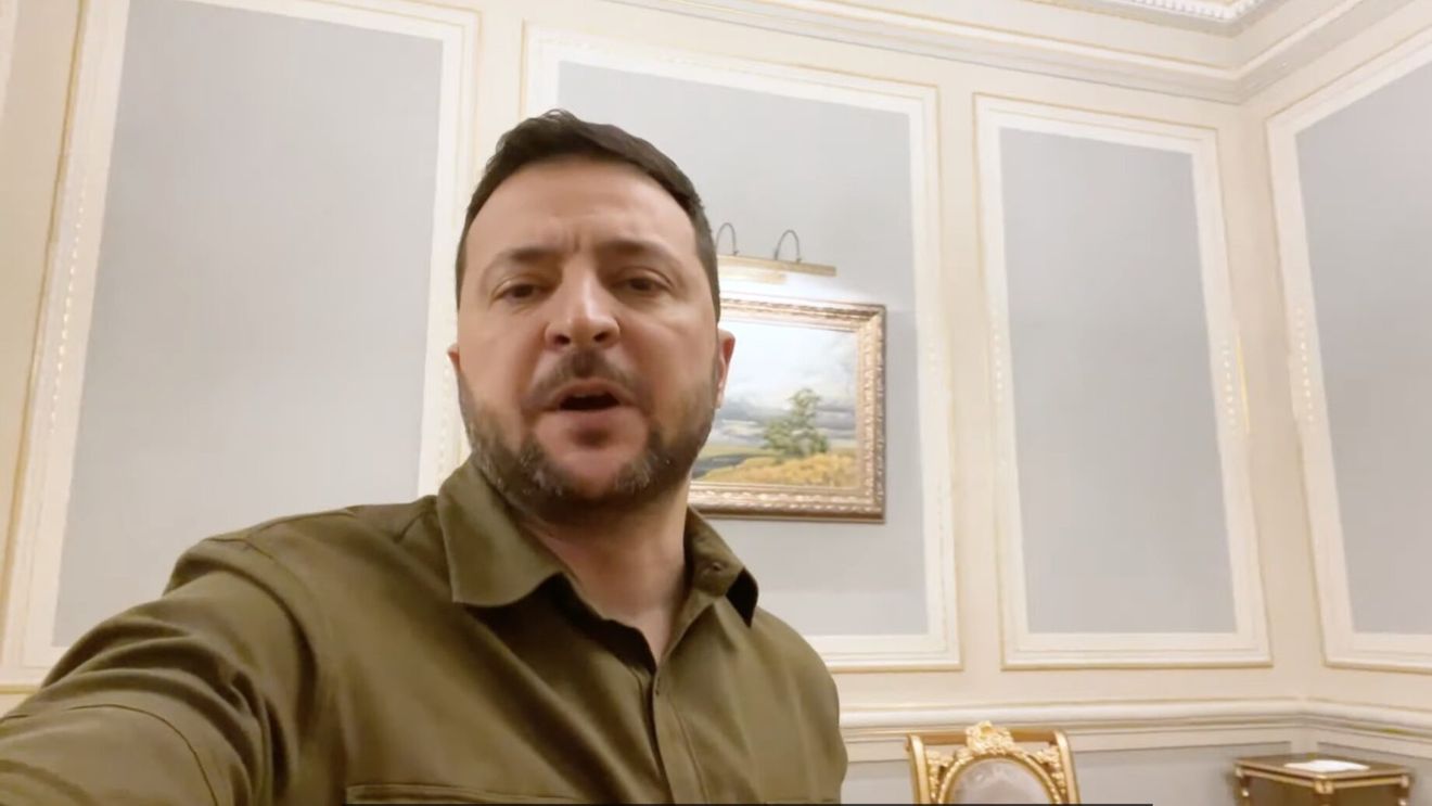 Zelenski a ajuns duminică în Danemarca, la o bază a forţelor aeriene din sudul țării