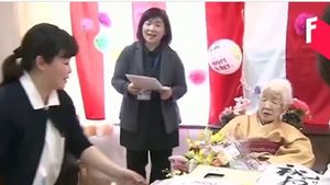 Japoneza Kane Tanaka, 118 ani, decana de vârstă a omenirii, nu mai participă la ştafeta flăcării olimpice din cauza riscului de infectare cu SARS-COV-2