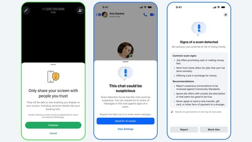 Meta a lansat noi instrumente anti-înșelătorie pentru WhatsApp și Messenger