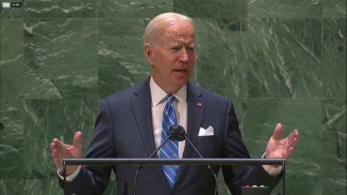 Joe Biden, în primul său discurs la Adunarea Generală a ONU: Lumea se confruntă cu un deceniu decisiv