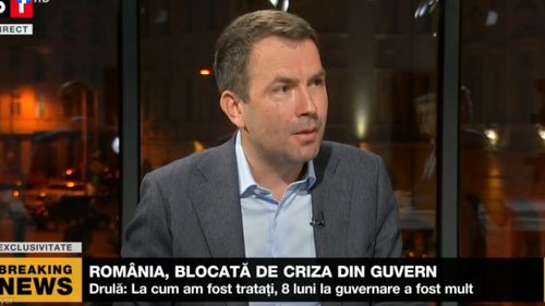 Drulă: Cele 8 luni din guvern sunt proba maturității noastre. În felul în care am fost tratați de premierul Cîțu, am trecut cu răbdarea de orice limită / Mulți oameni de la vârful PNL înțeleg că au pus un pariu greșit cu Cîțu și caută activ soluții