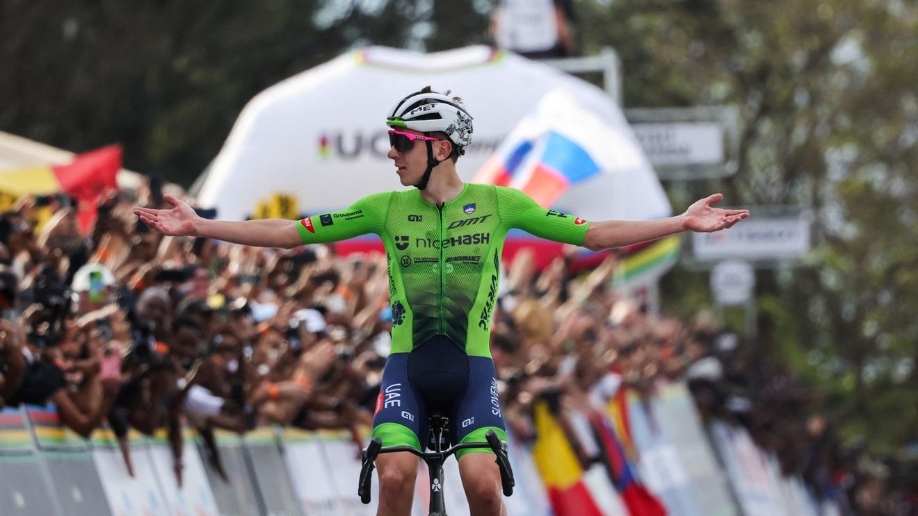 Slovenia răsună din nou. Tadej Pogacar își revendică titlul de campion mondial după o nouă lecție de ciclism pe șosea / Remco Evenepoel argint, Ben Healy bronz