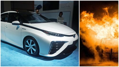 Ingeniozitate: Ucrainenii au transformat o Toyota Mirai într-o bombă cu hidrogen și au folosit-o împotriva rușilor / O versiune a mașinii care poate fi transformată în armă, deținută de Papă