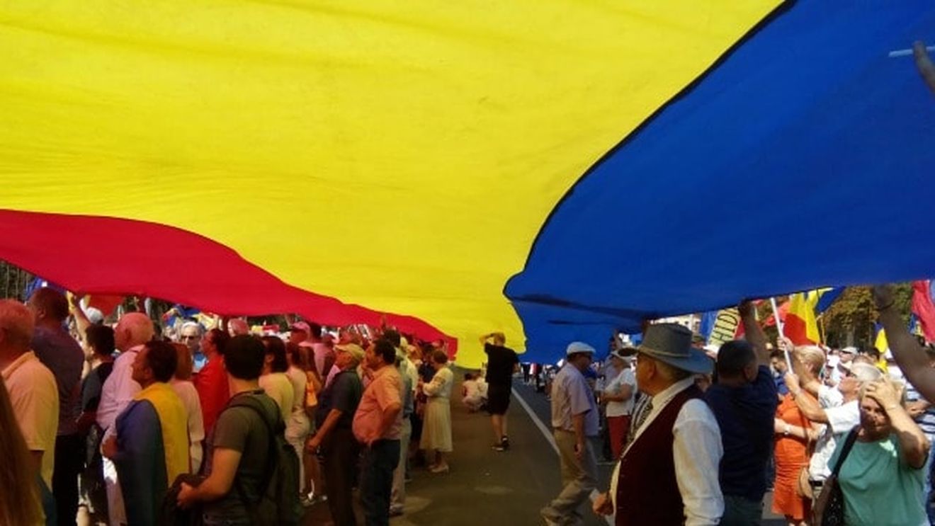 Miting al unioniștilor la Chișinău. Participanții acuză violențe ale forțelor de ordine