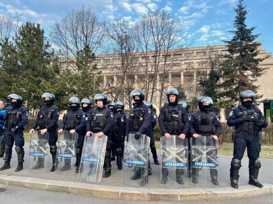 Protest pro-Georgescu