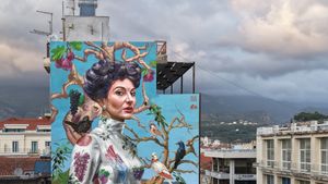 „Kalamata”: Muralul cu Maria Callas, declarat cel mai bun din lume