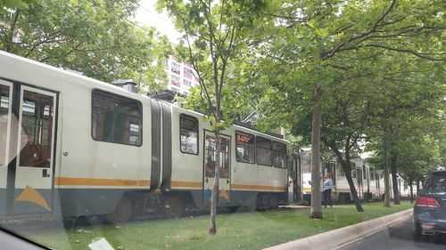 Două vagoane de tramvai de pe linia 25 s-au lovit la ieşirea din depoul Militari, în București