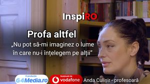 Profa altfel: povestea profesoarei Anda Culișir, o adevărată vedetă printre elevi