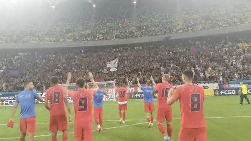 FCSB, calificată în turul al treilea preliminar al Europa Conference League / A învins FC Saburtalo cu 4-2