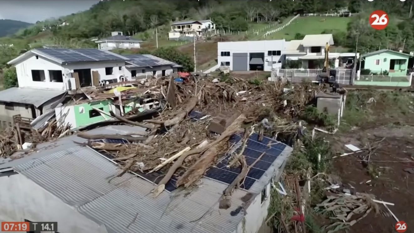 VIDEO Bilanț al ciclonului din Brazilia: Cel puțin 41 de persoane declarate moarte și alte 46 dispărute