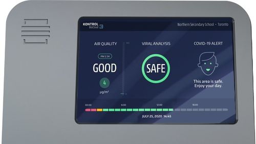 Canadienii au dezvoltat o aplicație care detectează prezența SARS-CoV-2 în aer