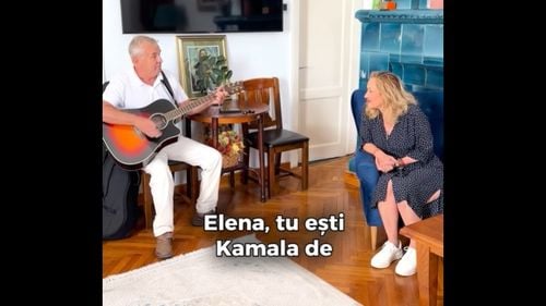 Elena Lasconi a postat pe net o odă dedicată ei: Elena, tu ești Kamala de Câmpulung / Elena, te-am așteptat îndelung