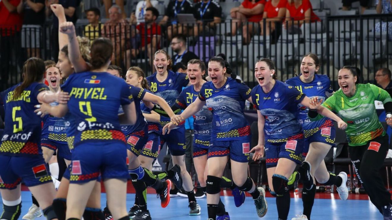 VIDEO Tinerele handbaliste ale României au câștigat bronzul european după victoria din finala mică cu Portugalia