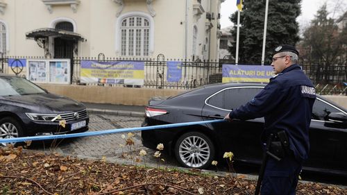 Plicuri suspecte la Ambasada Ucrainei la București / SRI: Nu a fost găsit explozibil