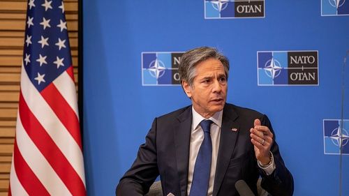 Secretarul de stat american Antony Blinken, convorbire cu miniștrii de externe ai „grupului celor 9 de la București” privind tensiunile din Ucraina