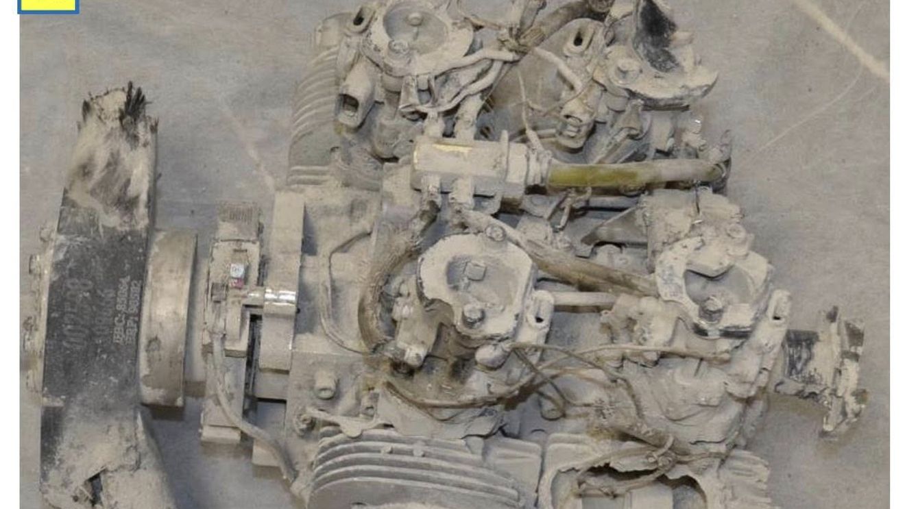 BREAKING Galerie FOTO Nicușor Dan prezintă dovezile că drona căzută la Galați a fost un Geran-2, de provenineță rusească. Rezultatele anchetei vor fi comunicate aliaților și structurilor competente din cadrul NATO și al Uniunii Europene