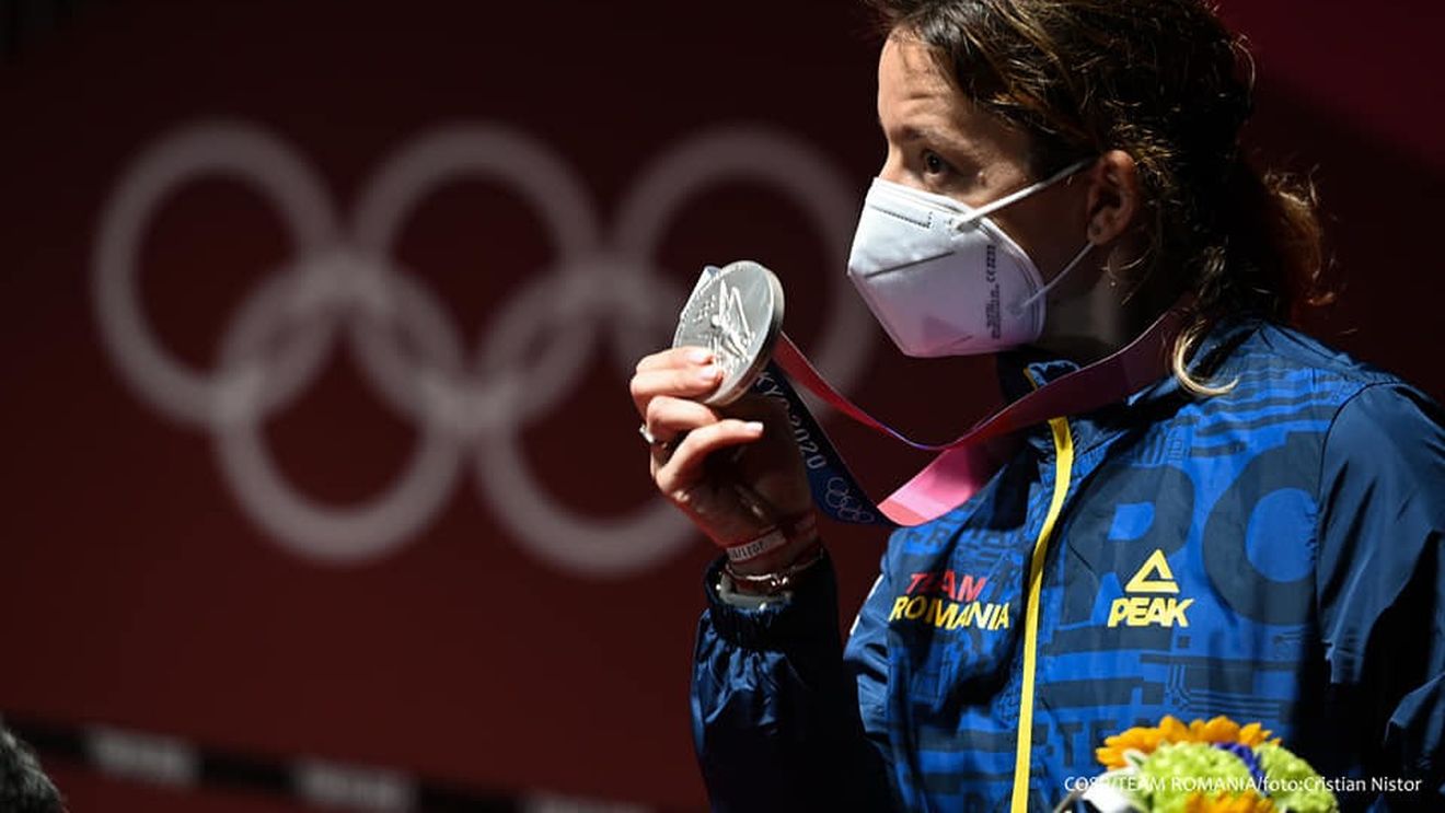 Jocurile Olimpice: Ministrul Sportului, mesaj pentru Ana Maria Popescu - În ochii noştri, argintul tău străluceşte atât de puternic, încât ne aduce lacrimi de bucurie