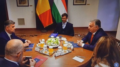 Ciolacu afirmă că a discutat din nou la telefon cu Trump, împreună cu premierul Ungariei, Viktor Orban: Contextul a fost de securitate, faptul că discută cu alţi lideri europeni această criză de securitate, eu l-aş fi votat cu două mâini