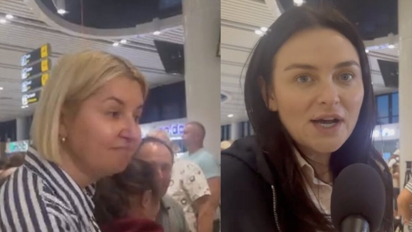 Moldovencele pro-ruse Irina Vlah și Victoria Furtună, surprinse la Aeroport după ce s-ar fi întors din Federația Rusă / Acestea s-ar fi întâlnit și cu Serghei Kirienko, prim adjunct al șefului de cabinet al lui Putin
