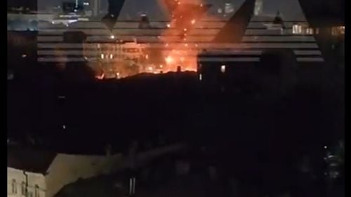 VIDEO Atac cu drone în apropierea cartierului general militar din sudul Rusiei, în Rostov pe Don