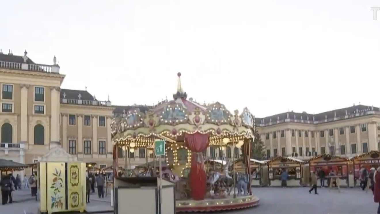 VIDEO S-a deschis Târgul  de Crăciun de la Viena / Celebrul eveniment care adună milioane de turiști rămâne deschis până în 6 ianuarie