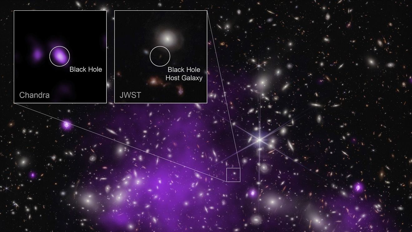 O gaură neagră de dimensiuni record, descoperită cu ajutorul telescoapelor NASA