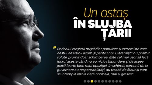 Nicolae Ciucă şi-a prezentat cartea „În slujba ţării”: Trăirea de acolo nu poate fi decât din trăire. În Armată, când încerci să te impui prin forţă, nu reuşeşti să obții...trebuie să-i simți pe oameni