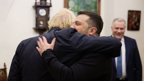 Boris Johnson a mers neoficial în Venezuela pentru a se întâlni cu preşedintele Nicolas Maduro, apoi s-a dus în Ucraina pentru o întâlnire cu Zelenski