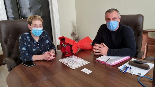 Fosta gimnastă Ecaterina Szabo, cetățean de onoare al Devei