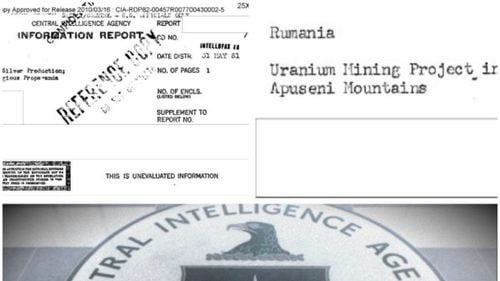 Document desecretizat al CIA, despre jaful resurselor din România: Aurul, argintul și uraniul din Apuseni finanțau operațiunile de spionaj și propagandă ale URSS
