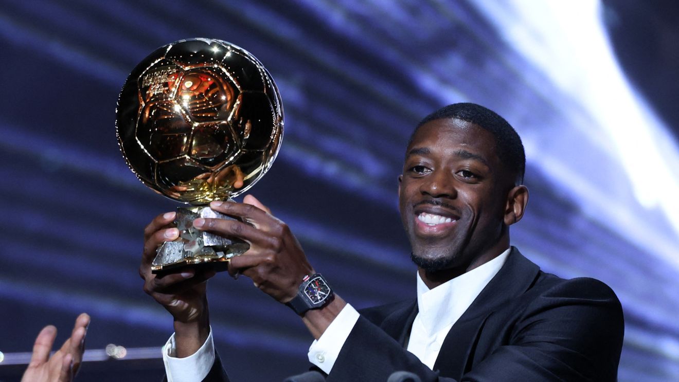 Ousmane Dembele este câștigătorul Balonului de Aur 2025 / Lamine Yamal pe locul secund, Vitinha completează podiumul