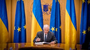 Șeful diplomației europene, în Ucraina: Rusia trebuie să dea socoteală indiferent de un acord de pace și să plătească distrugerile pe care le-a cauzat