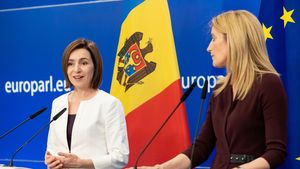Tur de forță european la Chișinău: președinta parlamentului și președinta Comisiei Europene își arată solidaritatea cu Moldova