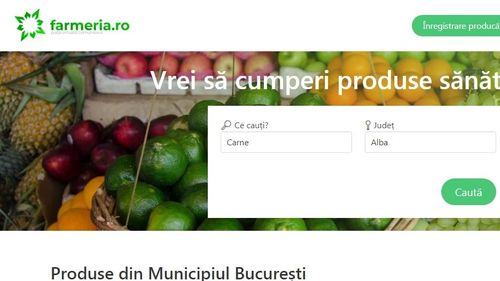 Trei tineri antreprenori au lansat Farmeria.ro, o platformă comercială online destinată producătorilor locali de alimente naturale
