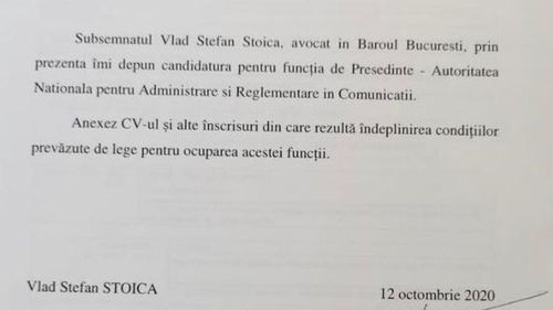 Cine sunt principalii candidați la șefia ANCOM: Vlad Stoica, Manuela Catrina și Ion Smeeianu