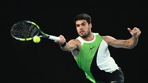 VIDEO Alcaraz, lovitura zilei în tenis: Sferturi atractive la ATP Doha