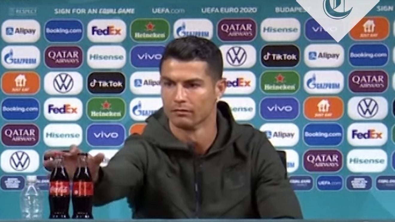 VIDEO Cristiano Ronaldo a șters 2 miliarde de dolari din valoarea Coca-Cola cu un singur gest