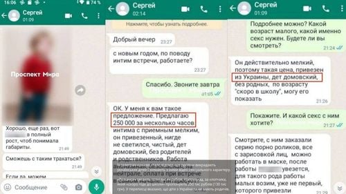 Kievul acuză rușii că răpesc copii ucraineni și fac videoclipuri sexuale cu ei: 3.200 de euro pentru un băiat ucrainean care "în curând va merge la școală"