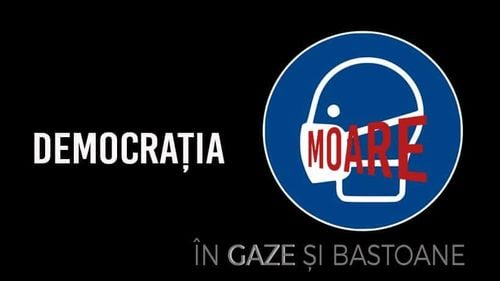 ”Democrația moare în gaze și bastoane!” - Eveniment de comemorare în tăcere a momentului când a început represiunea împotriva manifestanților, ora 22.45, Piața Victoriei