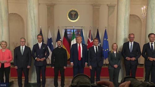Mai mulți lideri europeni merg în Statele Unite pentru a discuta despre soluţionarea conflictului dintre Rusia şi Ucraina, anunţă Donald Trump