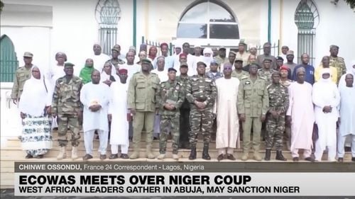 Liderii ECOWAS trimit un ultimatum puciștilor din Niger