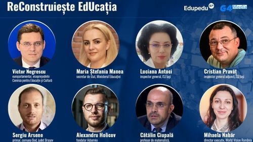 LIVE VIDEO ReConstruiește EdUcația – conferință online, pe Edupedu.ro și G4Media.ro